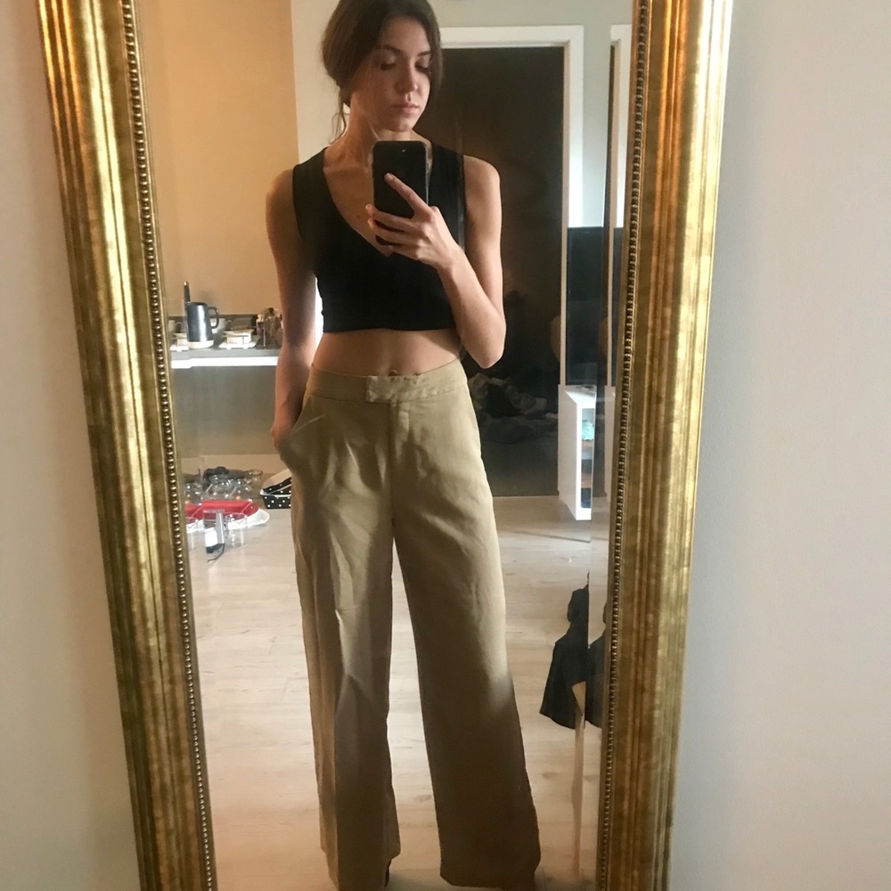 Beige Slacks
